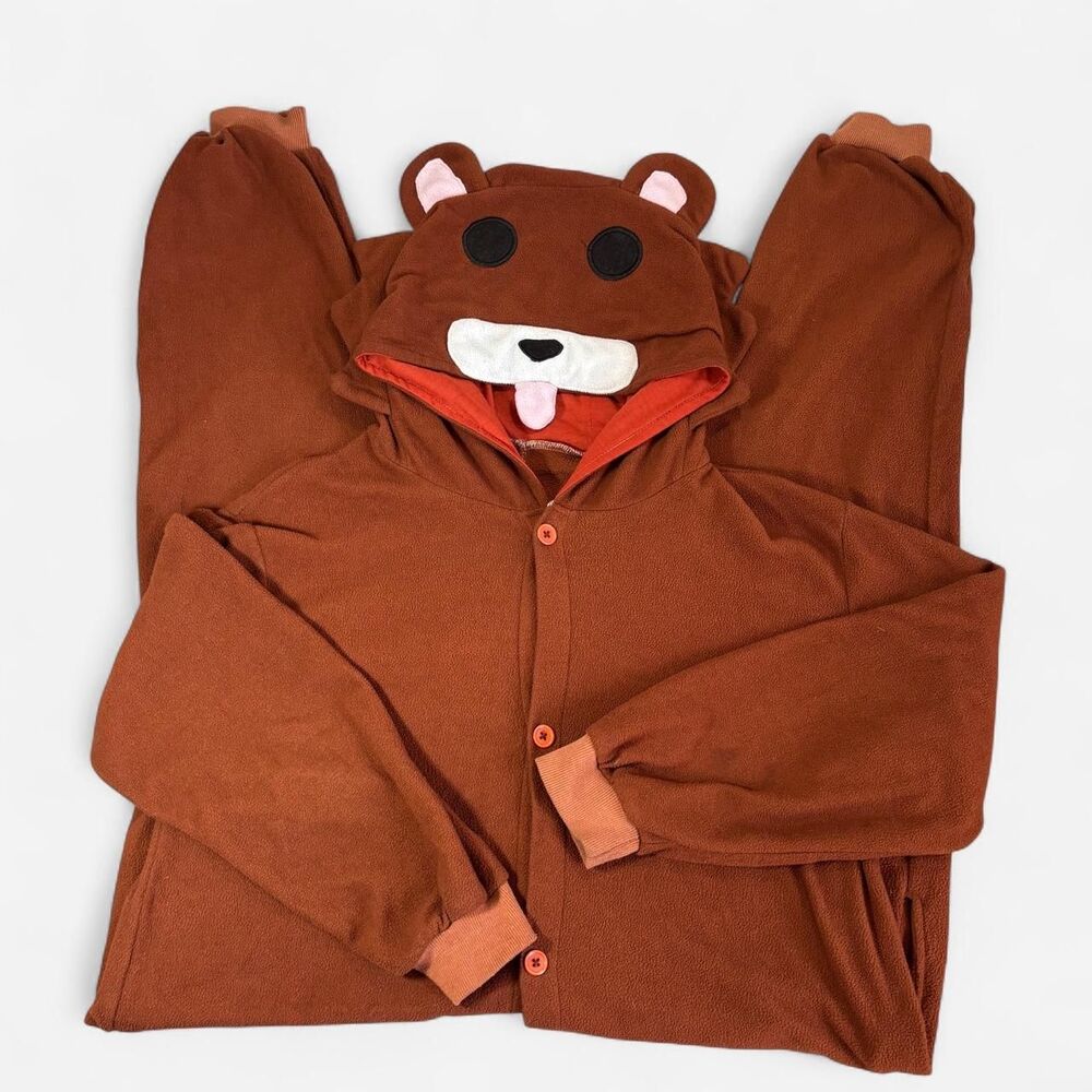 Brown bear or corgi onesie with hood